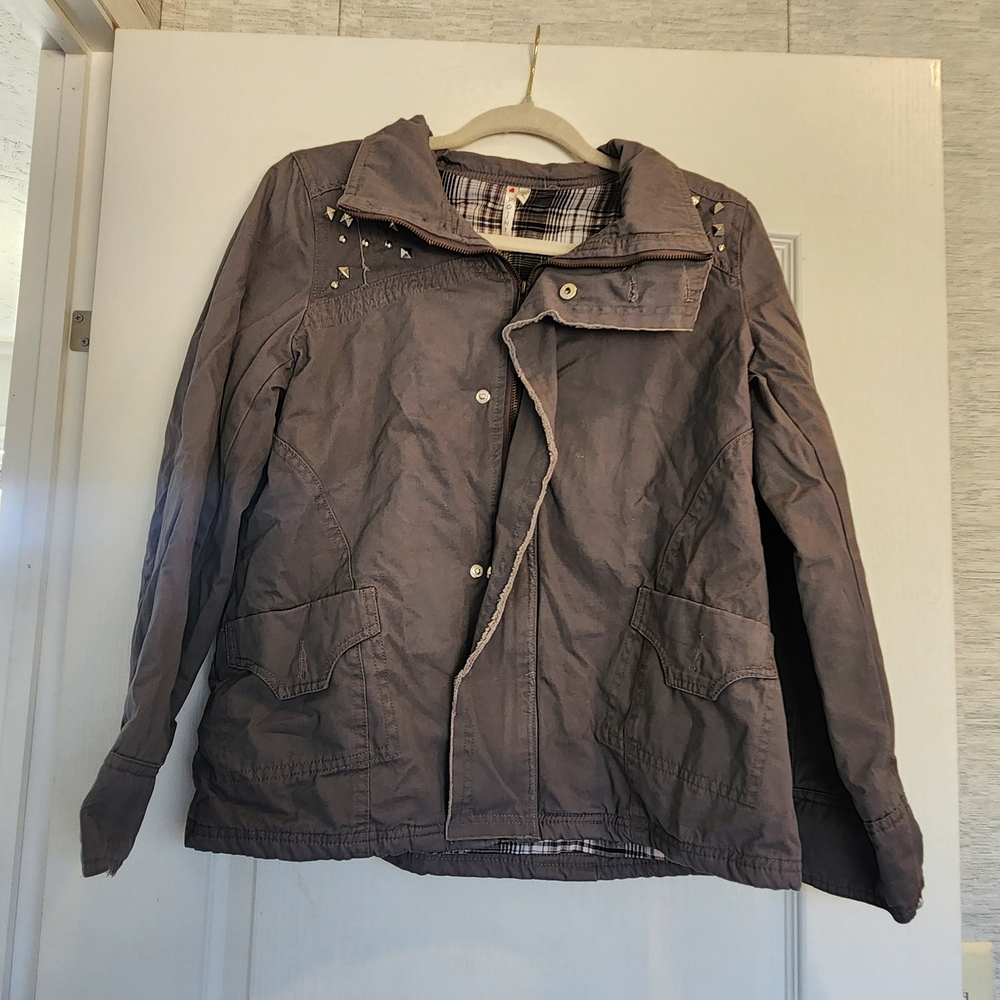 Love Point Women's Gray Jacket Size L.BNWT